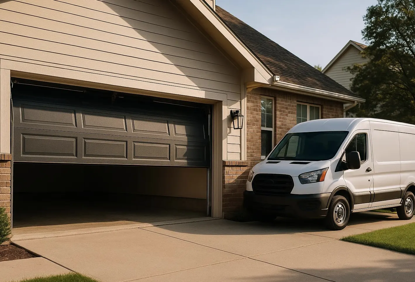 Garage Door in Crestline